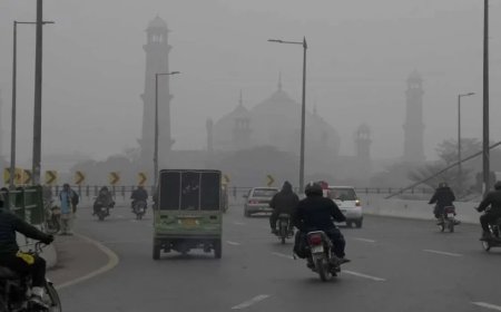 Lahore AQI Index: दुनिया का लाहौर बना सबसे ज्यादा प्रदूषित शहर, जानें किस लेवल तक पहुंचा AQI