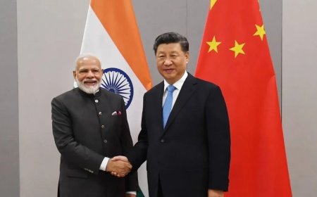 BRICS Summit: मोदी-जिनपिंग 5 साल बाद ब्रिक्स में मिले, कई मुद्दों पर बातचीत