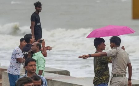 Cyclone Dana: समुद्री लहरों में उफान, 120 KM रफ्तार और अलर्ट...कहां तक पहुंचा 'दाना'?