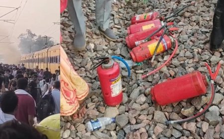 Train Blast:रोहतक से दिल्ली जा रही ट्रेन में धमाका, आग लगने से मची चीख-पुकार; कई झुलसे