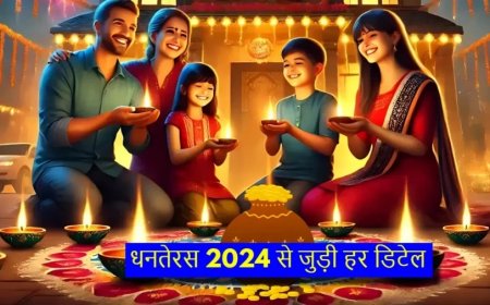 Dhanteras 2024:आज है धनतेरस, कब और कैसे करें पूजा, क्या है खरीदारी का शुभ मुहूर्त? पढ़ें हर सवाल का जवाब