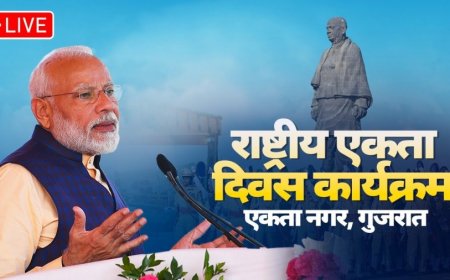 National Unity Day:पीएम मोदी ने दिलाई 'राष्ट्रीय एकता दिवस' पर एकता की शपथ
