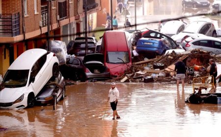 Spain Floods:स्पेन में 8 घंटे में हुई 1 साल की बारिश, 95 लोगों की मौत