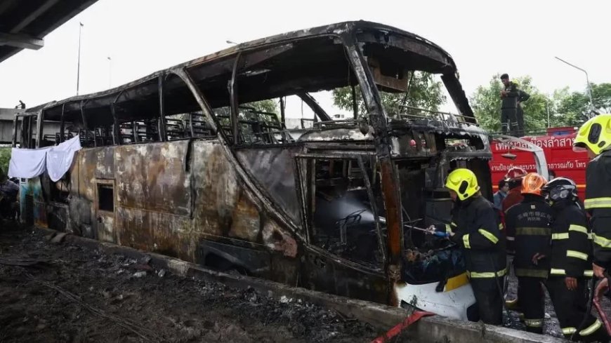 Thailand Bus Accident: थाइलैंड में स्कूल बस में लगी आग, 25 स्टूडेंट्स की मौत- 5 टीचर्स समेत 44 लोग थे सवार