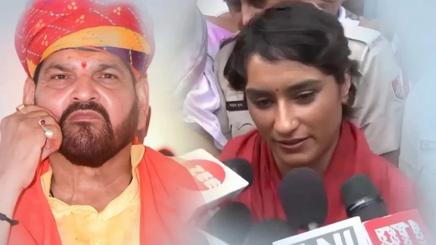 Julana Seat Result: विनेश फोगाट का चुनाव जीतने के बाद आया पहला बयान, बृजभूषण सिंह ने भी किया कमेंट
