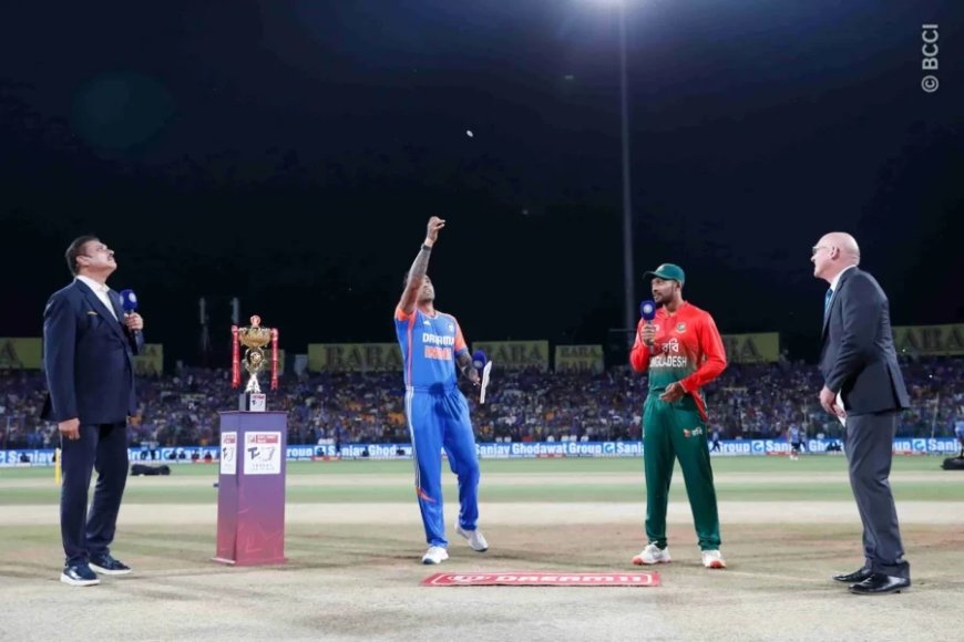 IND vs BAN: दूसरा टी-20 में बांग्लादेश ने टॉस जीतकर गेंदबाजी का फैसला किया- देखे प्लेइंग 11