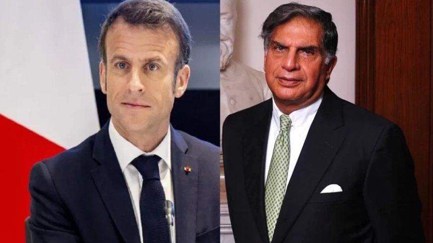 Emmanuel Macron: मैक्रों ने जताया रतन टाटा के निधन पर दुख, बोले 'फ्रांस ने भारत में एक प्रिय मित्र खो दिया'