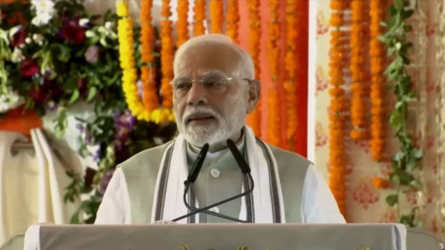 PM Modi In Varanasi: PM मोदी वाराणसी दौरे पर, 6100 करोड़ की परियोजनाओं की सौगात दी