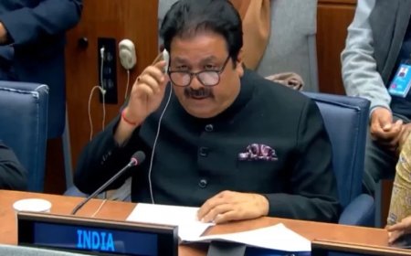 United Nations:UN में कांग्रेस नेता राजीव शुक्ला ने पाक को लताड़ा, कहा- बेवजह उठा रहा कश्मीर का मुद्दा