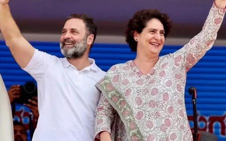 Wayanad By-Election:आज प्रचार का आखिरी दिन, राहुल उतरेंगे बहन प्रियंका के साथ