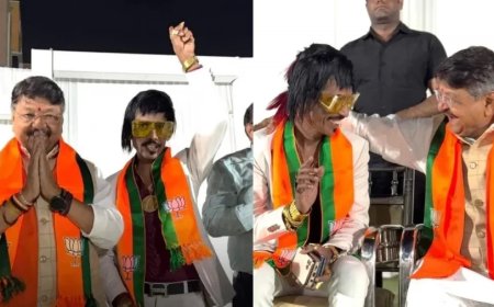 Maharashtra Election 2024:मशहूर 'डॉली चायवाला' पहुंचे BJP के प्रचार में, इस दिग्गज नेता के साथ बैठे