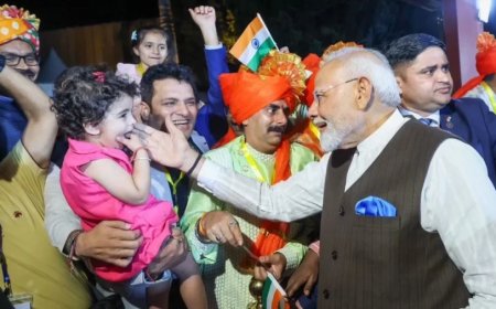 PM Modi In Nigeria:PM मोदी तीन देशों की यात्रा के बीच नाइजीरिया पहुंचे, एयरपोर्ट पर किया गया जोरदार स्वागत