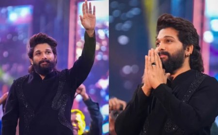 Allu Arjun In Patna:आपके प्यार के लिए पहली बार... पटना जाकर फैन्स के आगे झुक गया 'पुष्पा'