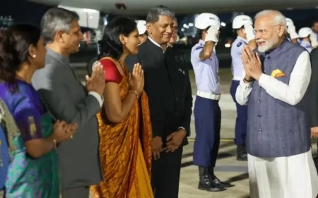 G20 Brazil Summit:पीएम मोदी पहुंचे ब्राजील, एयरपोर्ट पर हुआ जोरदार स्वागत; G20 समिट में लेंगे हिस्सा