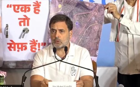 Maharashtra Election:महाराष्ट्र के प्रोजेक्ट छीनकर दूसरे राज्यों को दिए गए- राहुल गांधी का बड़ा आरोप