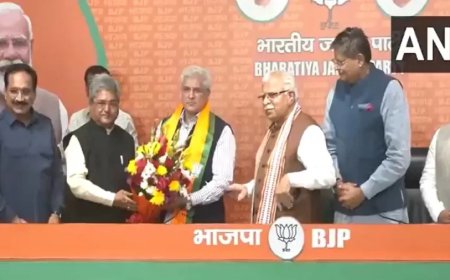 Delhi Politics:कैलाश गहलोत ने थामा BJP का दामन, कहा- ED और CBI के दबाव वाली बात गलत