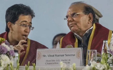 LG VK Saxena News:CM आतिशी की दिल्ली के LG वीके सक्सेना ने की जमकर तारीफ, बताया केजरीवाल से हजार गुना बेहतर