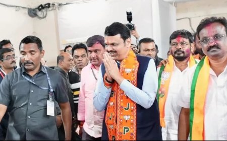 Maharashtra New CM:फडणवीस दिल्ली रवाना, रात में शाह से मिलेंगे- इसके बाद CM के नाम का ऐलान संभव