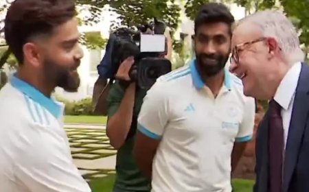 IND vs AUS:ऑस्ट्रेलिया के पीएम ने रोहित-विराट, बुमराह से की मुलाकात, अक्षरधाम मंदिर से है ये नाता