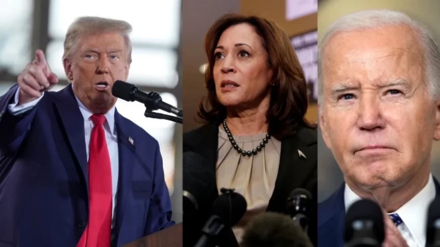 Donald Trump News:कमला हैरिस और बाइडेन का ट्रंप की जीत पर पहला बयान, जानें क्या कहा