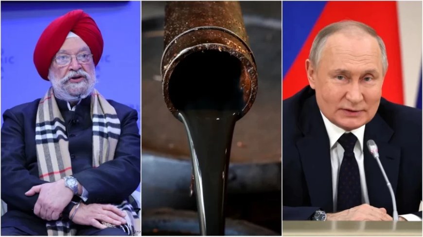 Hardeep Singh Puri:भारत ने सस्ता रूसी तेल खरीदकर पूरी दुनिया पर किया अहसान, हरदीप सिंह पुरी का बड़ा बयान