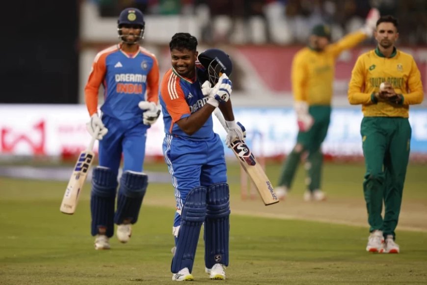 IND vs SA:शतक जड़कर सैमसन ने रचा इतिहास, ऐसा कमाल करने वाले पहले भारतीय खिलाड़ी