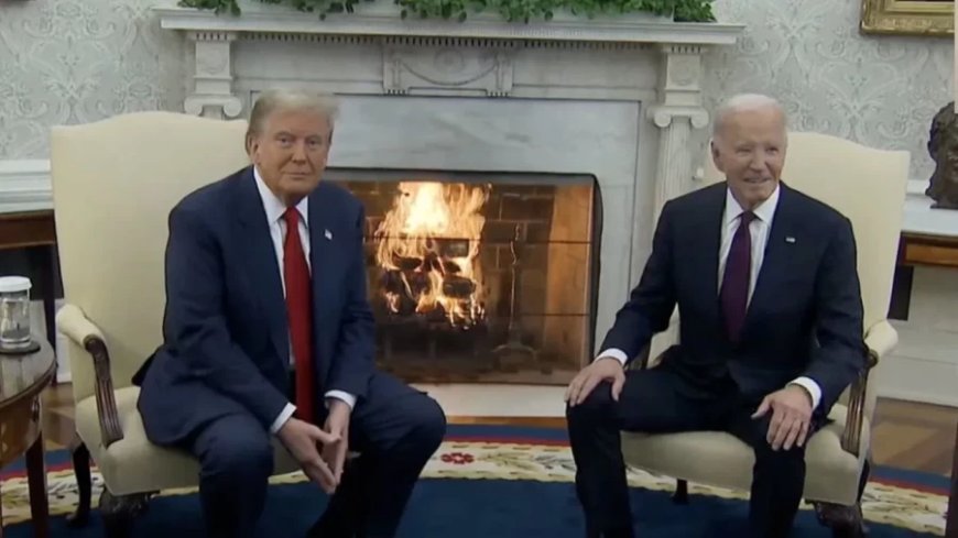 Trump Biden Meeting: बाइडेन ने व्हाइट हाउस में डोनाल्ड ट्रंप से की मुलाकात, बोले- वेलकम बैक