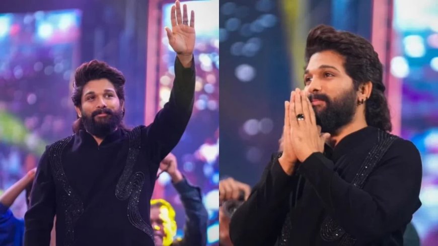 Allu Arjun In Patna:आपके प्यार के लिए पहली बार... पटना जाकर फैन्स के आगे झुक गया 'पुष्पा'