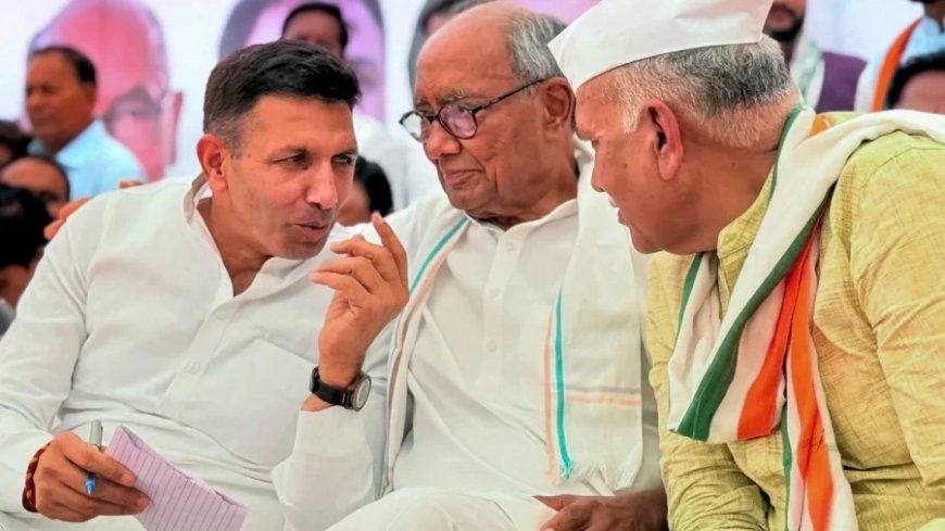 Madhya Pradesh Congress:कांग्रेस के अंदर MP में हार के बाद बढ़ा मतभेद, पार्टी की बैठक में नहीं पहुंचे शीर्ष नेता