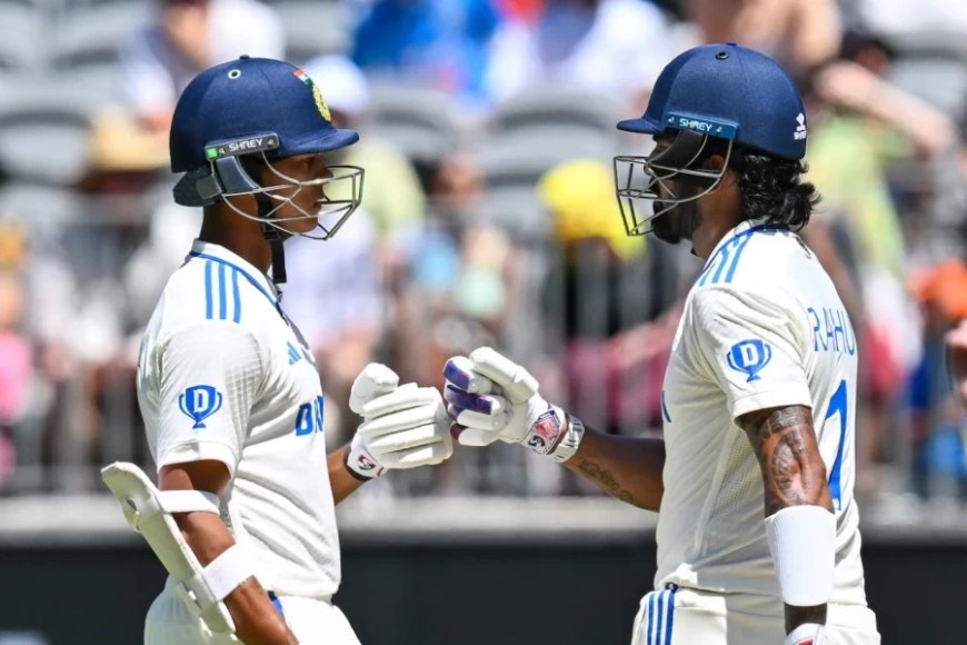 IND vs AUS:पर्थ टेस्ट में भारत का दबदबा, दूसरे दिन के अंत में भारत 172/0, अबतक 218 रनों की ली बढ़त