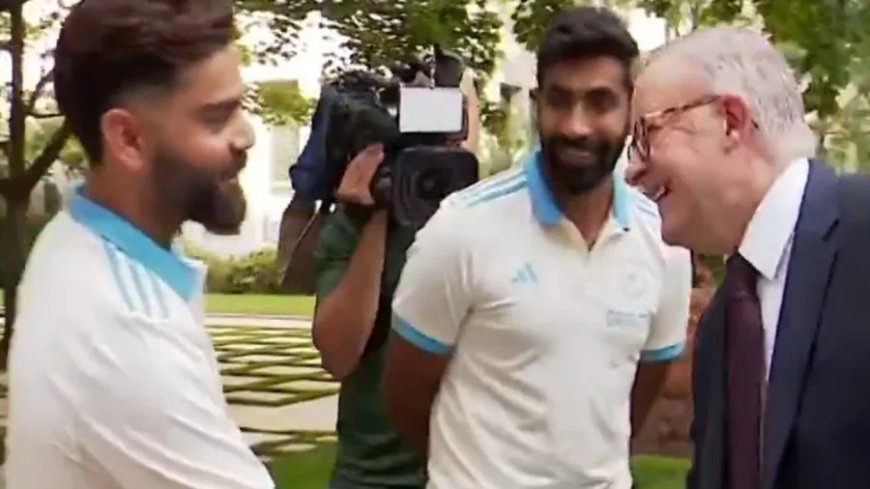 IND vs AUS:ऑस्ट्रेलिया के पीएम ने रोहित-विराट, बुमराह से की मुलाकात, अक्षरधाम मंदिर से है ये नाता