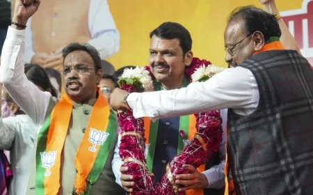 Maharashtra New CM:फडणवीस महाराष्ट्र के नए CM होंगे, आज ही सरकार बनाने का दावा पेश करेंगे