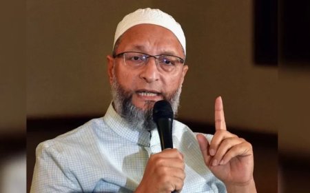 Asaduddin Owaisi News:कोई देश ऐसे माहौल में महाशक्ति नहीं बन सकता... मस्जिद विवाद पर बोलें ओवैसी