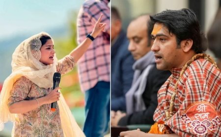 Iltija Mufti Statement:इल्तिजा मुफ्ती पर भड़के धीरेंद्र शास्त्री, 'हिंदुत्व' वाले विवादित बयान पर जमकर लगाई क्लास