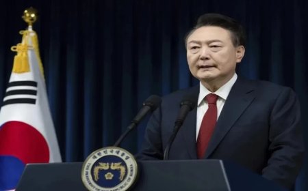 South Korea News:दक्षिण कोरिया के राष्ट्रपति कार्यालय में पुलिस की रेड, मचा 'मार्शल लॉ' लेकर महासंग्राम