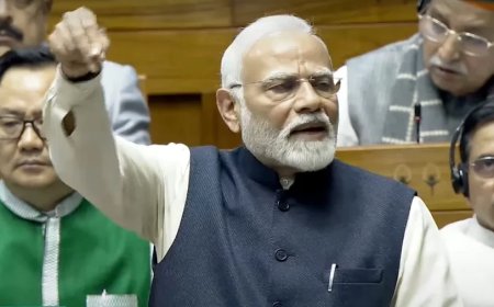 Parliament Session:PM मोदी लोकसभा में विपक्ष पर जमकर बरसे, पढ़ें भाषण की 10 बड़ी बातें