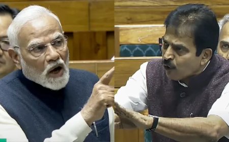 PM Modi News:कांग्रेस का आया PM के भाषण पर पहला रिएक्शन, जानें लोकसभा में मौजूद रहे नेता ने क्या कहा