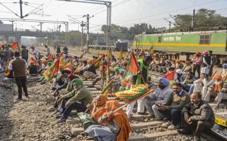 Farmer Protest News:किसानों का आंदोलन होगा तेज, रेल रोको के बाद अब पंजाब बंद का ऐलान