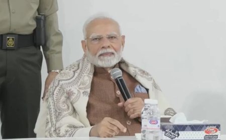 PM Modi In Kuwait:140 करोड़ लोग मेरे परिवार मे, 12 घंटे काम करता हूं... भारतीय कामगारों से कुवैत में बोले PM