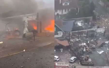 Brazil Aircraft Crash:ब्राजील में प्लेन क्रैश- 10 लोगों की मौत, घर से टकराकर दुकान पर गिरा एयरक्राफ्ट