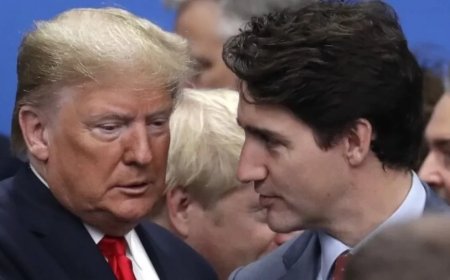 Donald Trump News:ट्रूडो को ट्रंप ने कहा 'पागल वामपंथी', कनाडा का नक्शा मिटाने पर उतारू अमेरिकी राष्ट्रपति