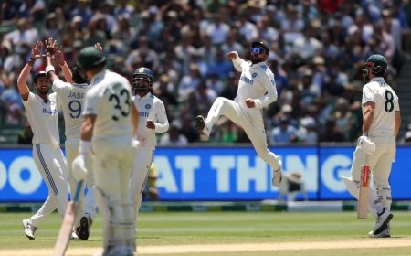 IND vs AUS:चौथे दिन के अंत भारत पर 333 रन की लीड ली- ऑस्ट्रेलिया 228/9, बोलैंड-लॉयन ने 55 रन जोड़े