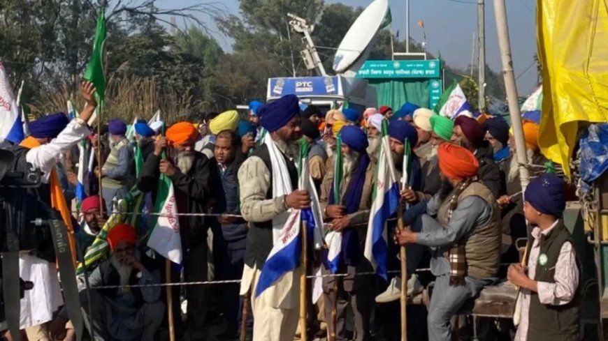 Farmer Movement:शंभू बॉर्डर पर किसानों को दिल्ली की ओर बढ़ने से रोका गया, कई इलाकों में इंटनरेट सेवाएं बंद