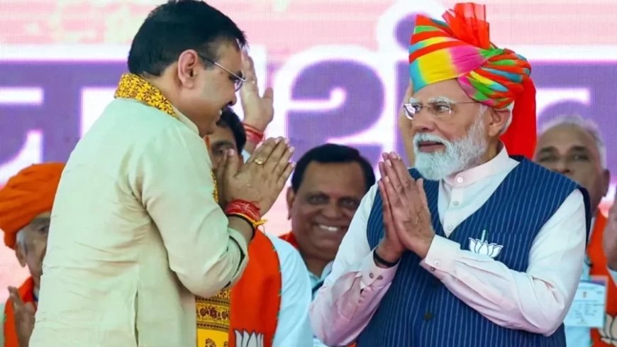 Rising Rajasthan:'दुनिया को भारत डेमोक्रेसी, डेमोग्राफी और डेटा की असली ताकत दिखा रहा'- PM मोदी