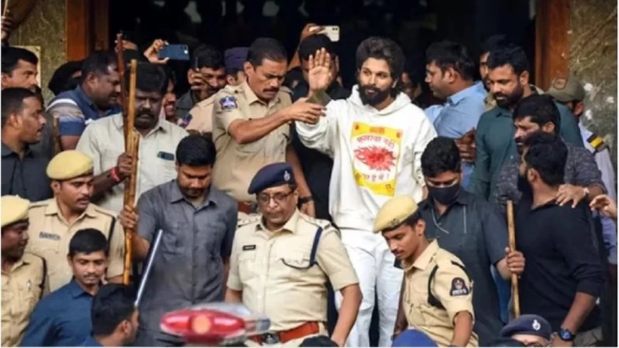 Allu Arjun News:अल्लू अर्जुन को संध्या थिएटर केस में राहत, तेलंगाना हाई कोर्ट से मिली अंतरिम जमानत
