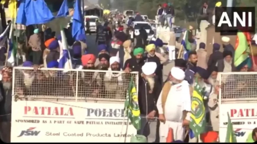 Farmer Movement: किसानों का शंभू बॉर्डर से 'दिल्ली कूच' शुरू, अंबाला के कई गांवों में इंटरनेट निलंबित