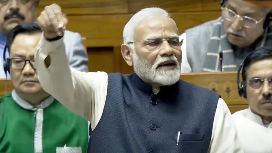 Parliament Session:PM मोदी लोकसभा में विपक्ष पर जमकर बरसे, पढ़ें भाषण की 10 बड़ी बातें