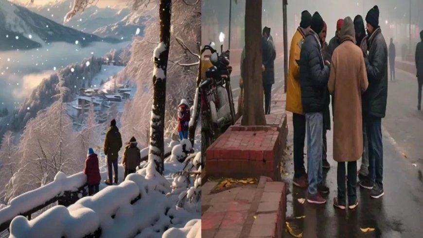 Weather Update:कड़ाके की ठंड पड़ने वाली है, पहाड़ों में बर्फबारी से दिल्ली में गिरेगा तापमान