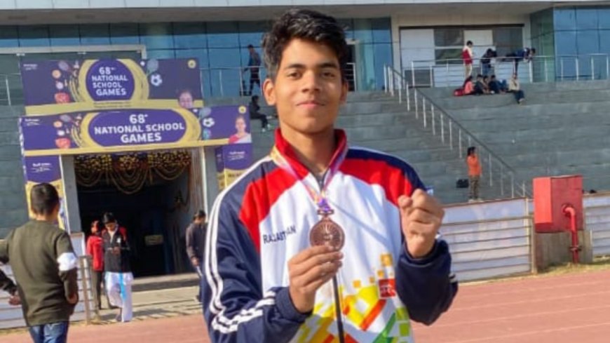 Rajasthan:जयपुर के अनिरुद्ध सिंह ने राष्ट्रीय कराटे प्रतियोगिता में कांस्य पदक जीता
