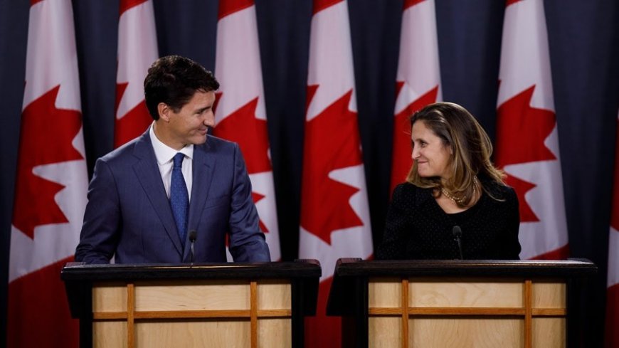 Chrystia Freeland:कनाडा की डिप्टी पीएम क्रिस्टिया फ्रीलैंड ने दिया इस्तीफा, जस्टिन ट्रूडो फसे मुश्किल में!